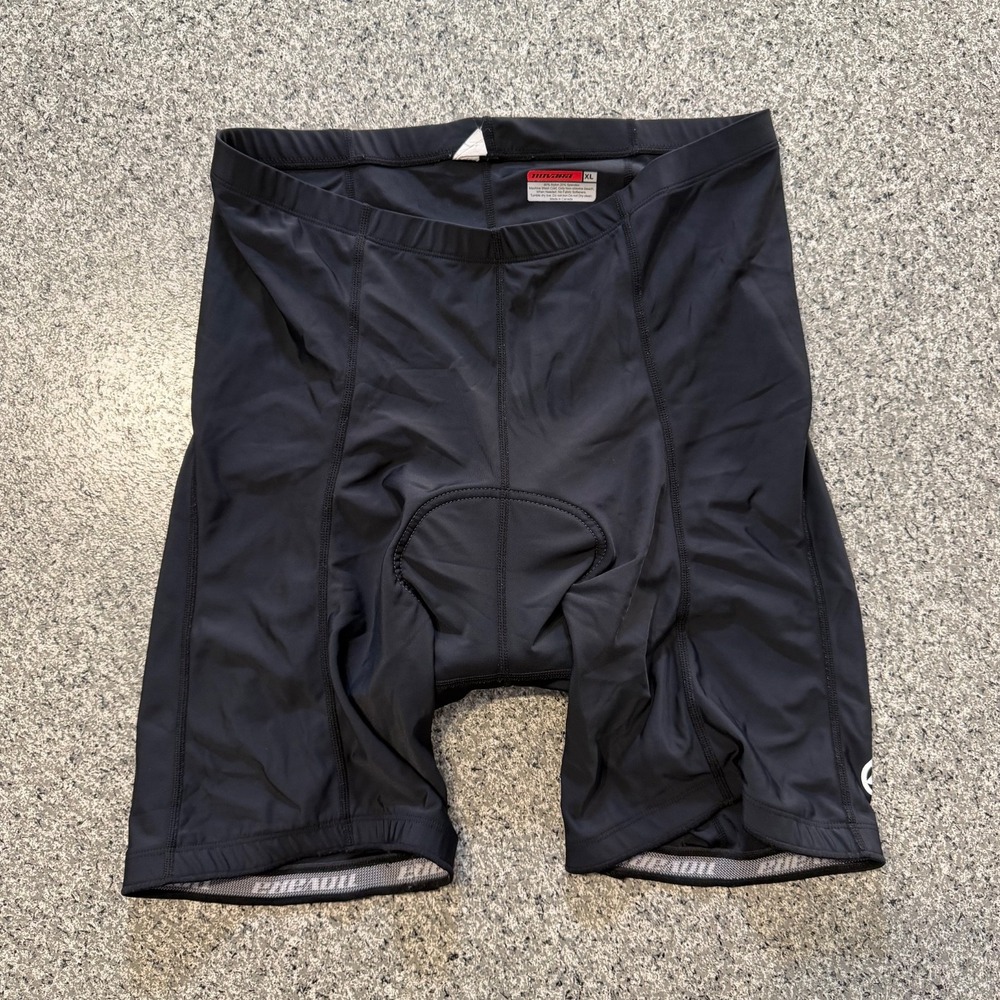 Novara Cycling Shorts Padded Tights Adult XL Black Bike Biking 16.5" Length